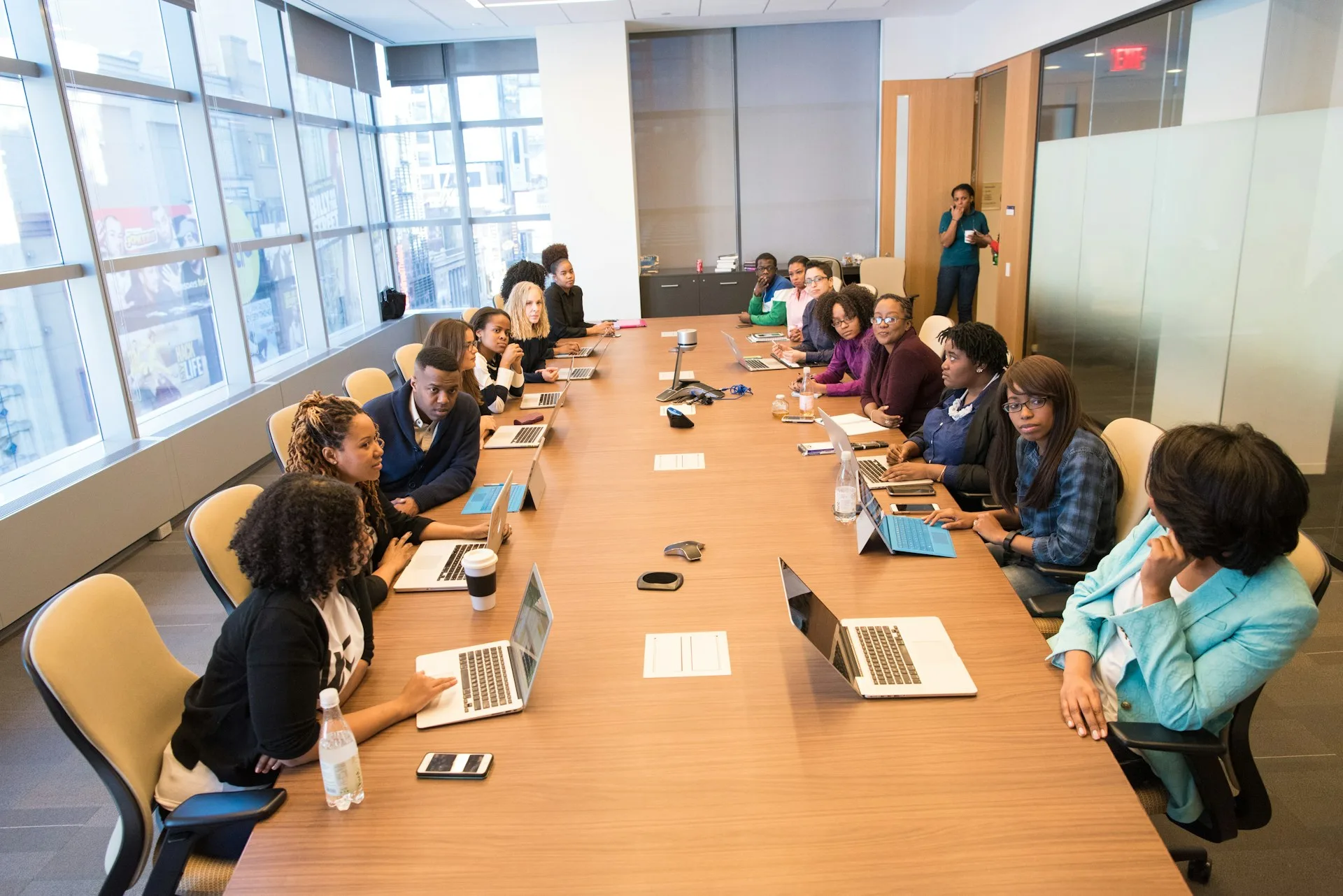 Team members in a working environment where concerns get surfaced and acted on
